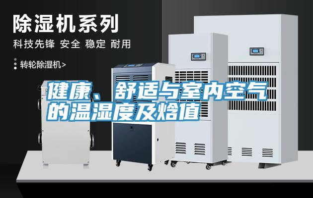 健康、舒適與室內(nèi)空氣的溫濕度及焓值