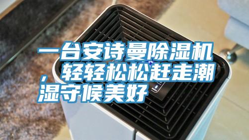 一臺安詩曼除濕機，輕輕松松趕走潮濕守候美好
