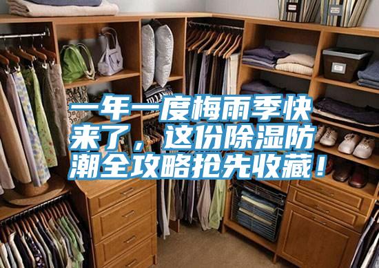 一年一度梅雨季快來(lái)了，這份除濕防潮全攻略搶先收藏！