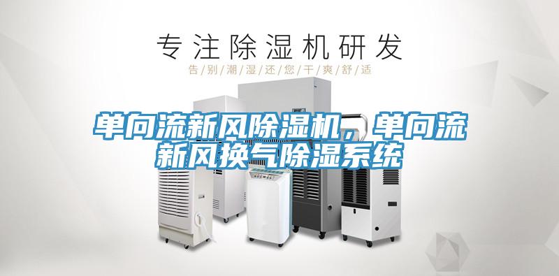 單向流新風除濕機，單向流新風換氣除濕系統(tǒng)
