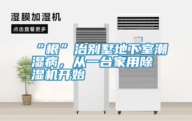 “根”治別墅地下室潮濕病，從一臺家用除濕機開始