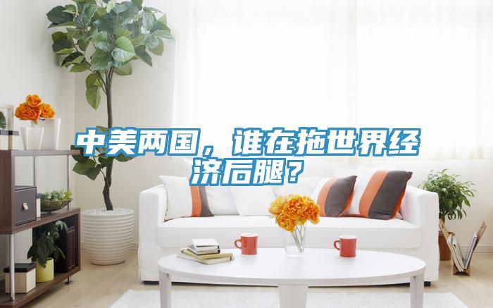 中美兩國(guó)，誰(shuí)在拖世界經(jīng)濟(jì)后腿？