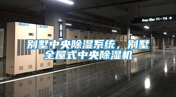 別墅中央除濕系統(tǒng)，別墅全屋式中央除濕機