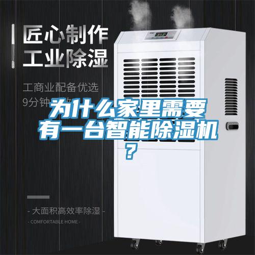 為什么家里需要有一臺智能除濕機？