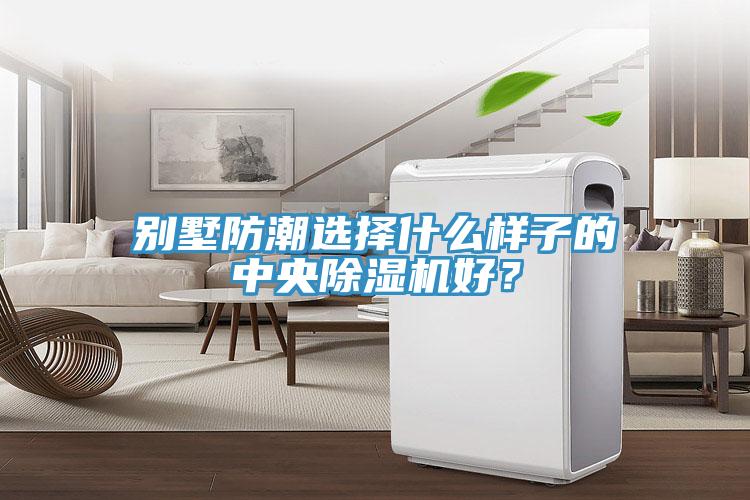 別墅防潮選擇什么樣子的中央除濕機好？