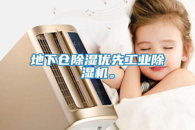 地下倉除濕優(yōu)先工業(yè)除濕機。