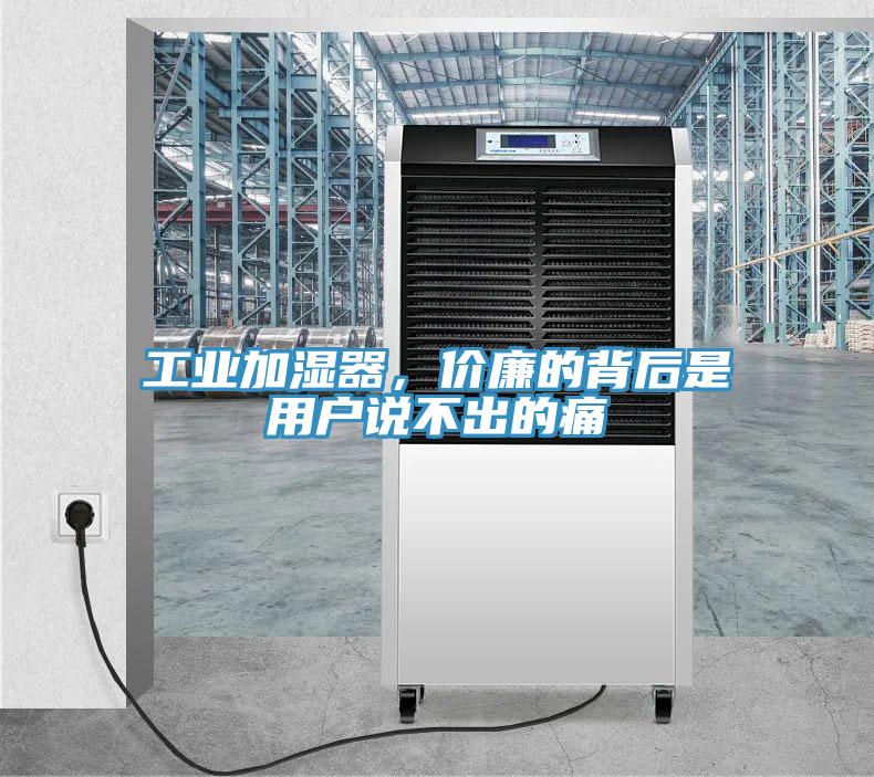 工業(yè)加濕器，價(jià)廉的背后是用戶說不出的痛