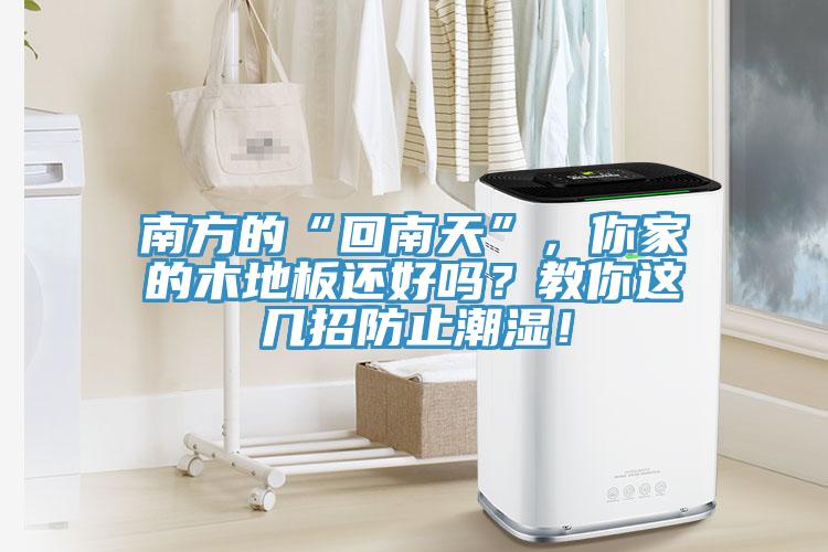 南方的“回南天”，你家的木地板還好嗎？教你這幾招防止潮濕！