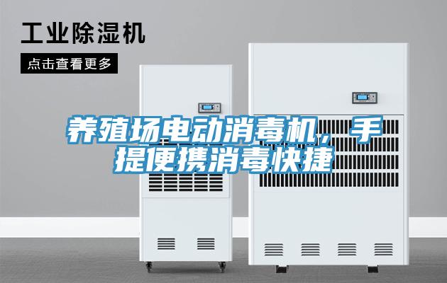 養(yǎng)殖場電動(dòng)消毒機(jī)，手提便攜消毒快捷