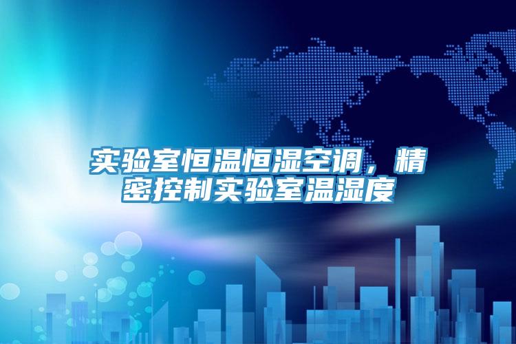 實(shí)驗(yàn)室恒溫恒濕空調(diào),精密控制實(shí)驗(yàn)室溫濕度