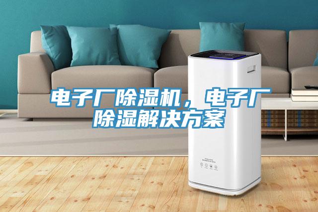 電子廠除濕機，電子廠除濕解決方案