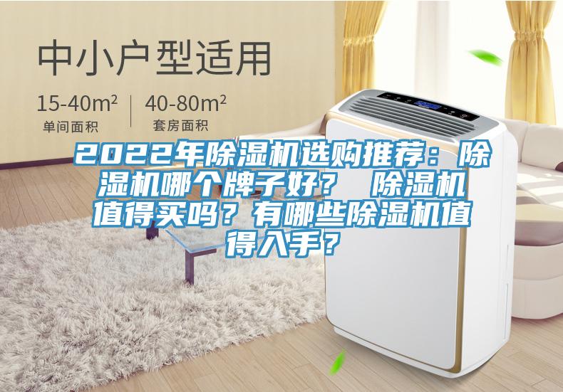 2022年除濕機選購推薦：除濕機哪個牌子好？ 除濕機值得買嗎？有哪些除濕機值得入手？