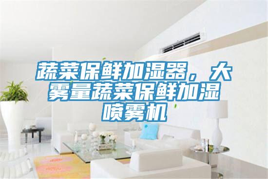 蔬菜保鮮加濕器,大霧量蔬菜保鮮加濕噴霧機(jī)