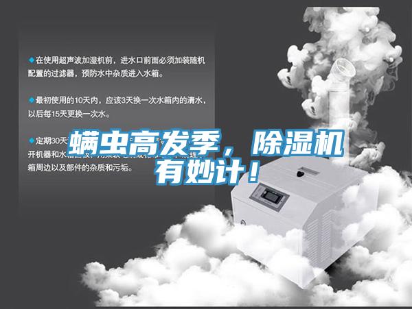 螨蟲高發(fā)季,除濕機(jī)有妙計(jì)!