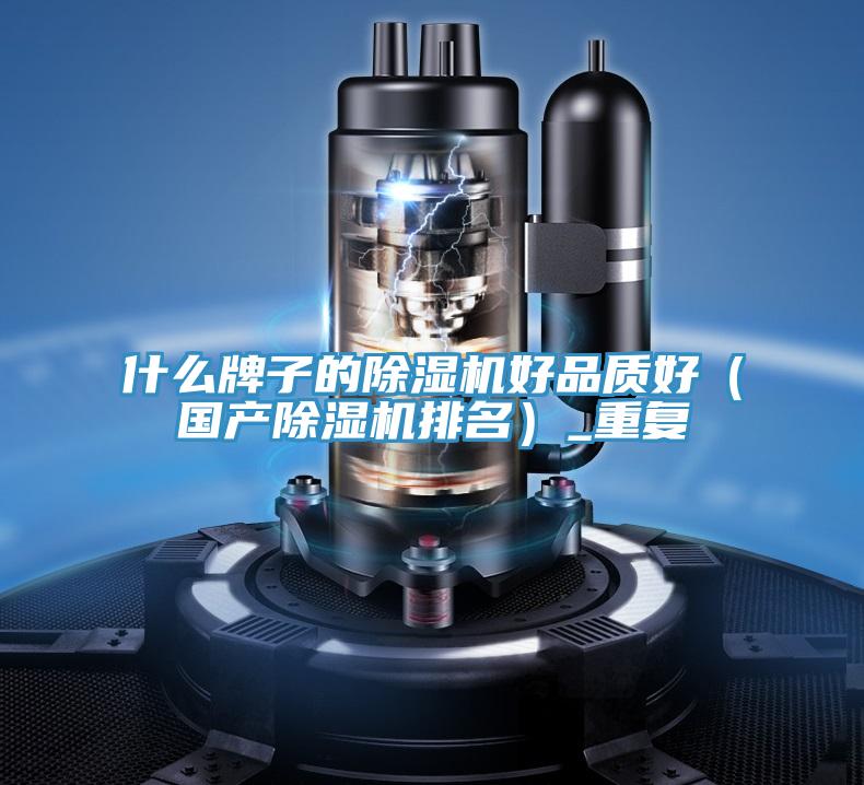 什么牌子的除濕機(jī)好品質(zhì)好(國產(chǎn)除濕機(jī)排名)_重復(fù)