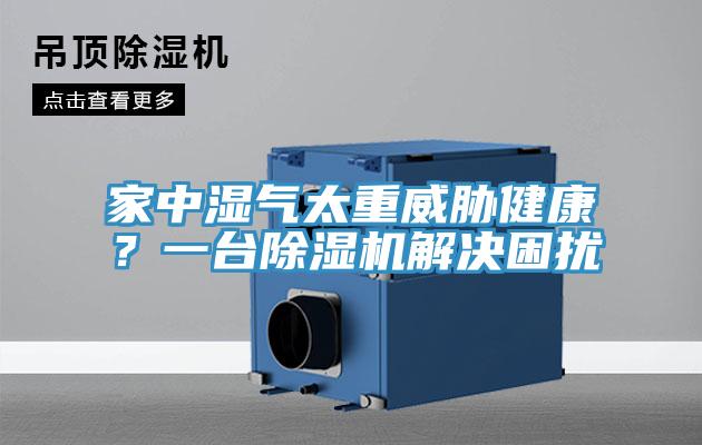 家中濕氣太重威脅健康?一臺(tái)除濕機(jī)解決困擾