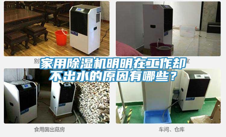 家用除濕機明明在工作卻不出水的原因有哪些？