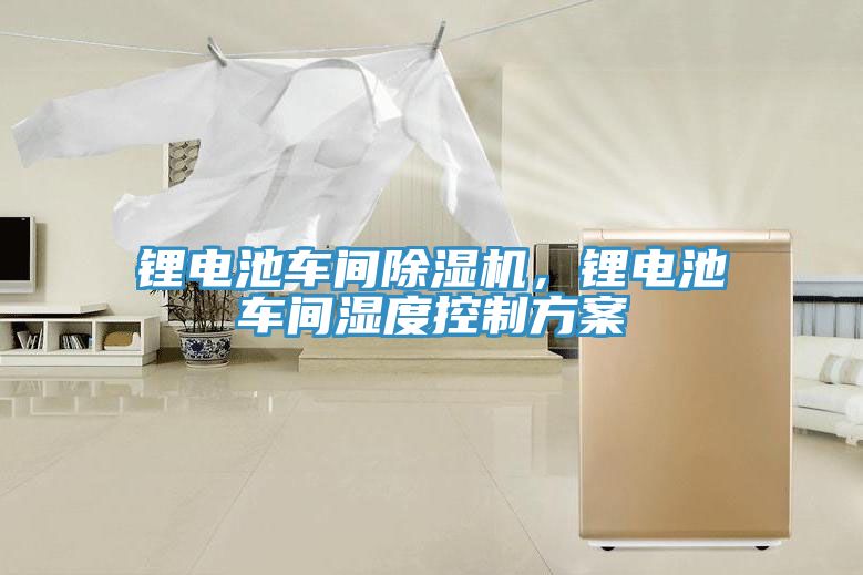 鋰電池車(chē)間除濕機(jī),鋰電池車(chē)間濕度控制方案