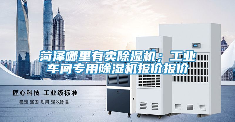 菏澤哪里有賣除濕機;工業(yè)車間專用除濕機報價報價