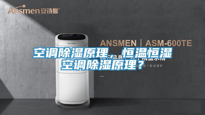 空調(diào)除濕原理，恒溫恒濕空調(diào)除濕原理？